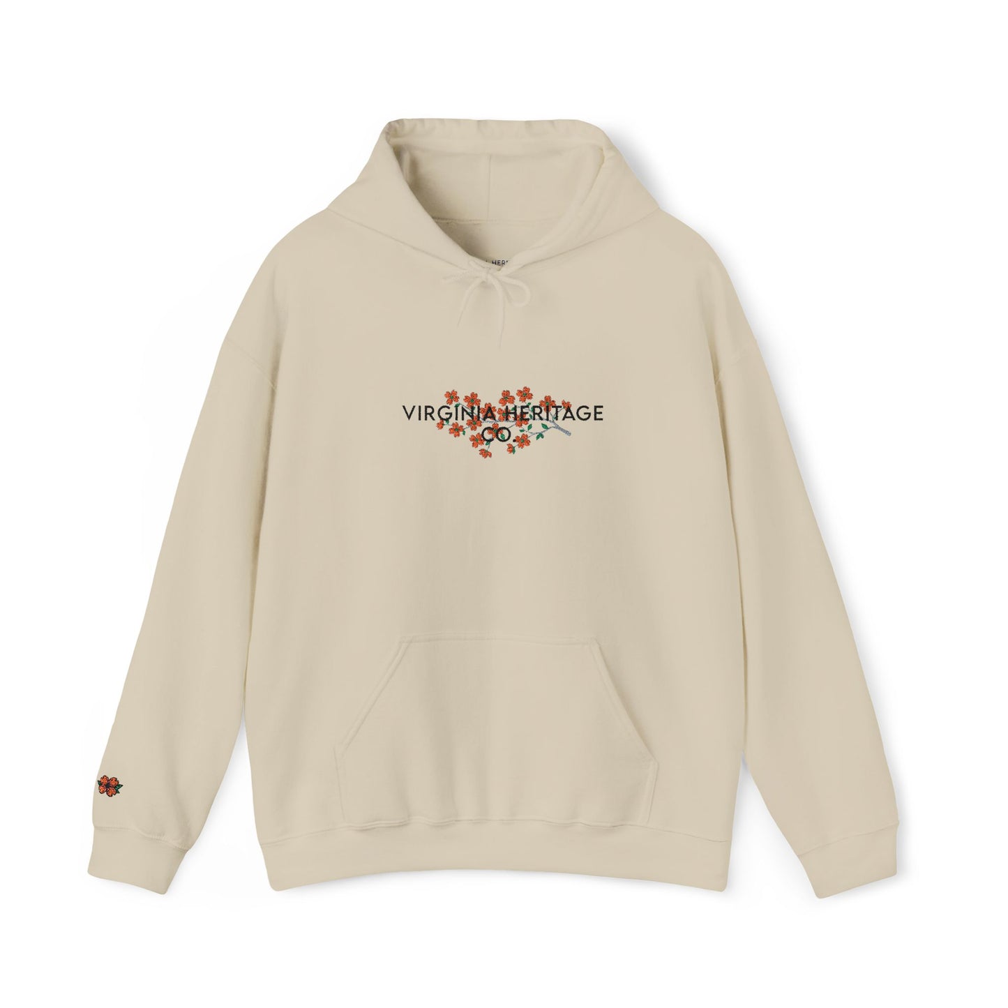 The Dogwood Blossom Embroidery Hoodie
