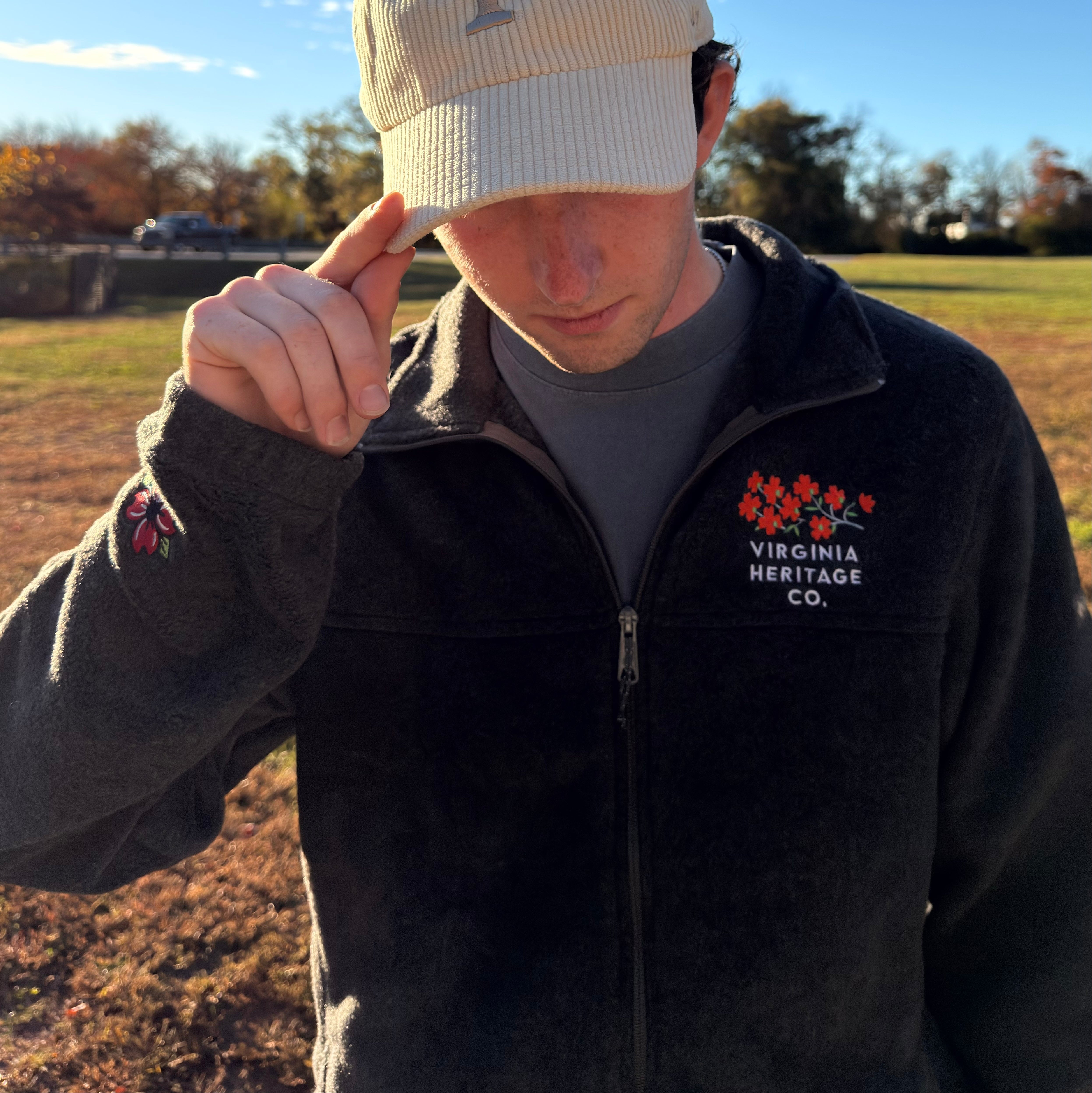 The Dogwood Columbia Fleece – Virginia Heritage Co.