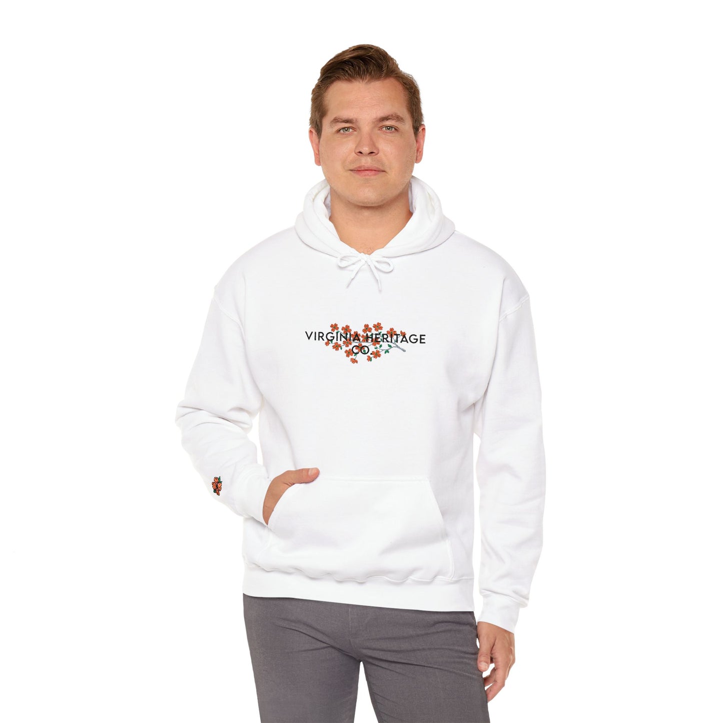 The Dogwood Blossom Embroidery Hoodie