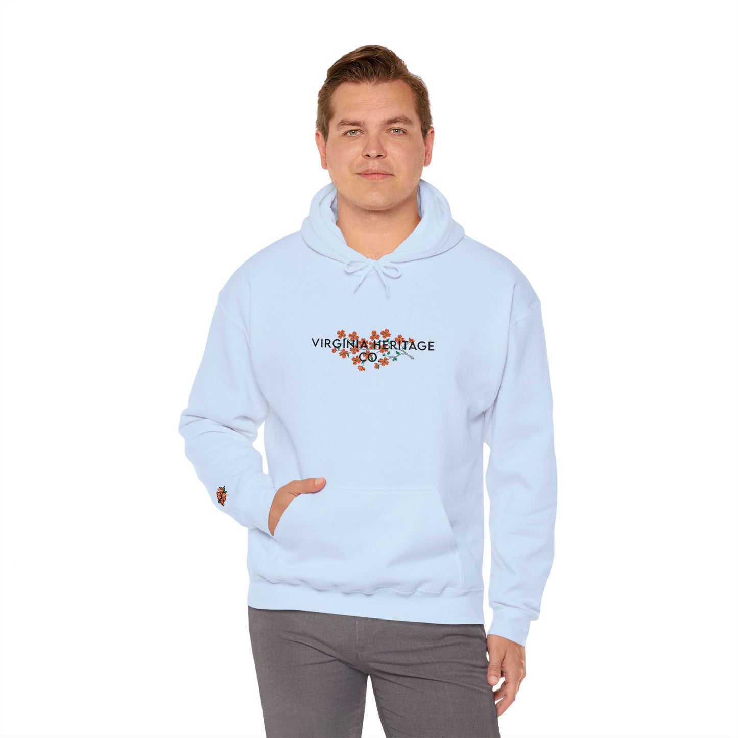 The Dogwood Blossom Embroidery Hoodie